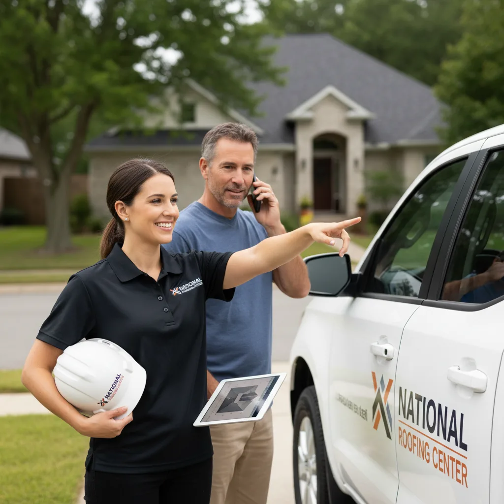 National Roofing Center customer support in Houck